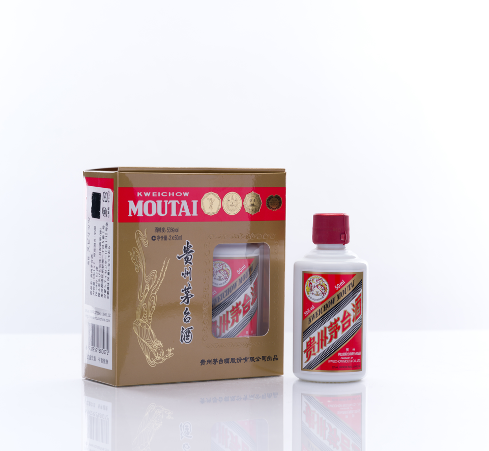 貴州茅台酒 飛天 アルコール53度50ml*2（2本セット）2023年 箱付 中国酒 白酒 醤香型 正規品