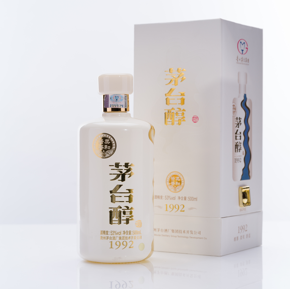 茅台醇1992 アルコール53度 500ml 箱付 中国酒 白酒 柔和醤香型 正規品