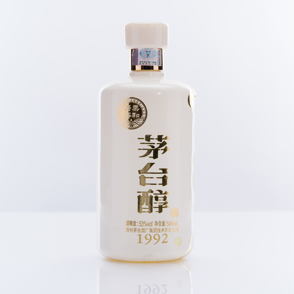 茅台醇1992 アルコール53度 500ml 箱付 中国酒 白酒 柔和醤香型 正規品