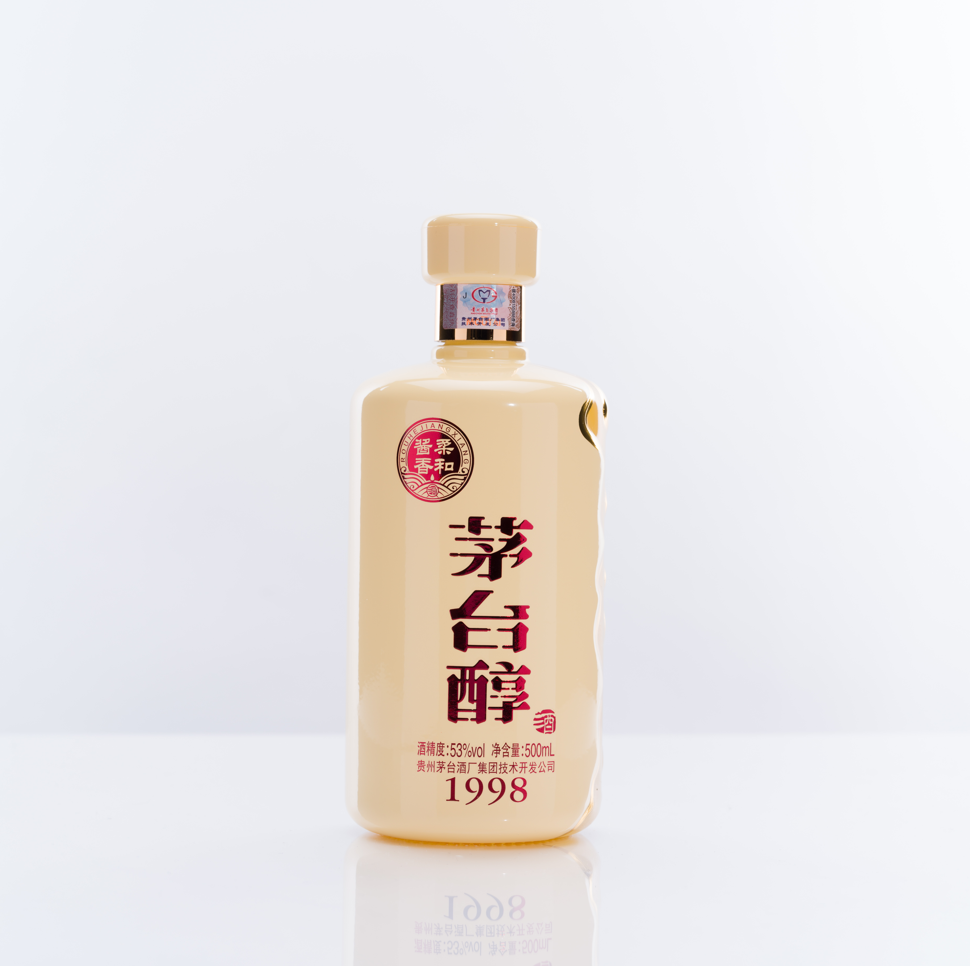 茅台醇1998 アルコール53度 500ml 箱付 中国酒 白酒 柔和醤香型 正規品