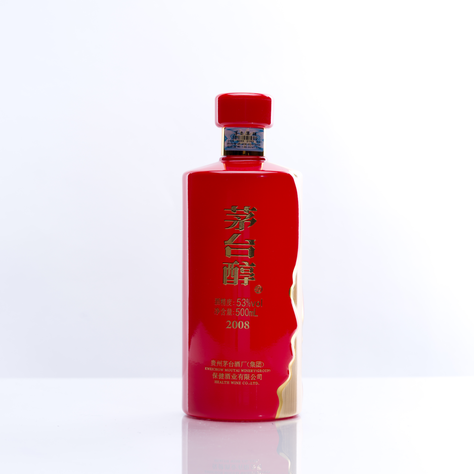 茅台醇2008 アルコール53度500ml 箱付 中国酒 白酒 柔和醤香型 正規品