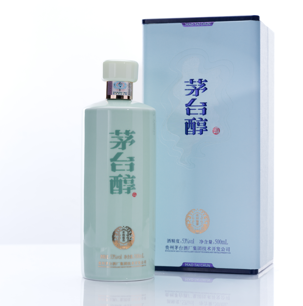 茅台醇 天青 アルコール53度500ml 2020年 箱付 中国酒 白酒 柔和醤香型 正規品