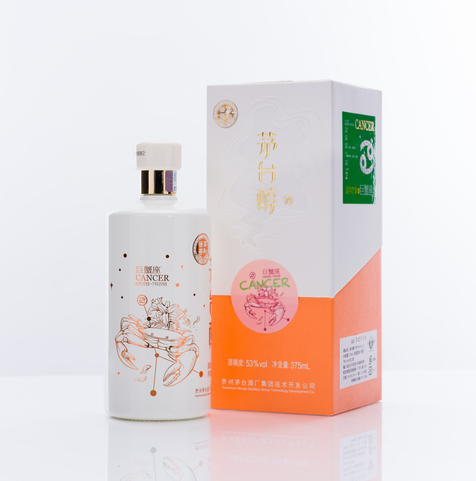 茅台醇 蟹座 12星座 アルコール53度 375ml 中国白酒 醤香型 正規品
