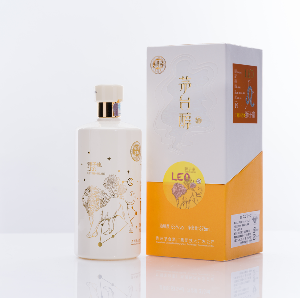 茅台醇 獅子座 12星座 アルコール53度 375ml 中国白酒 醤香型 正規品