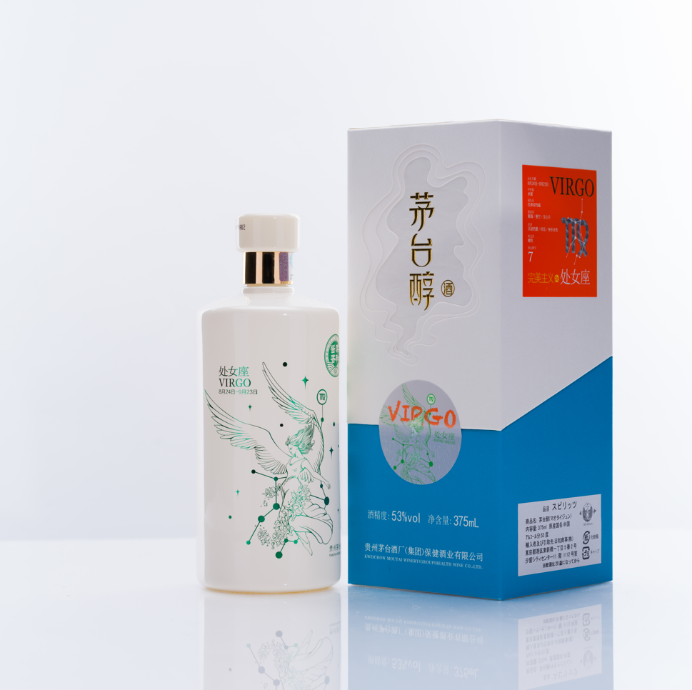 茅台醇 乙女座 12星座 アルコール53度 375ml 中国白酒 醤香型 正規品