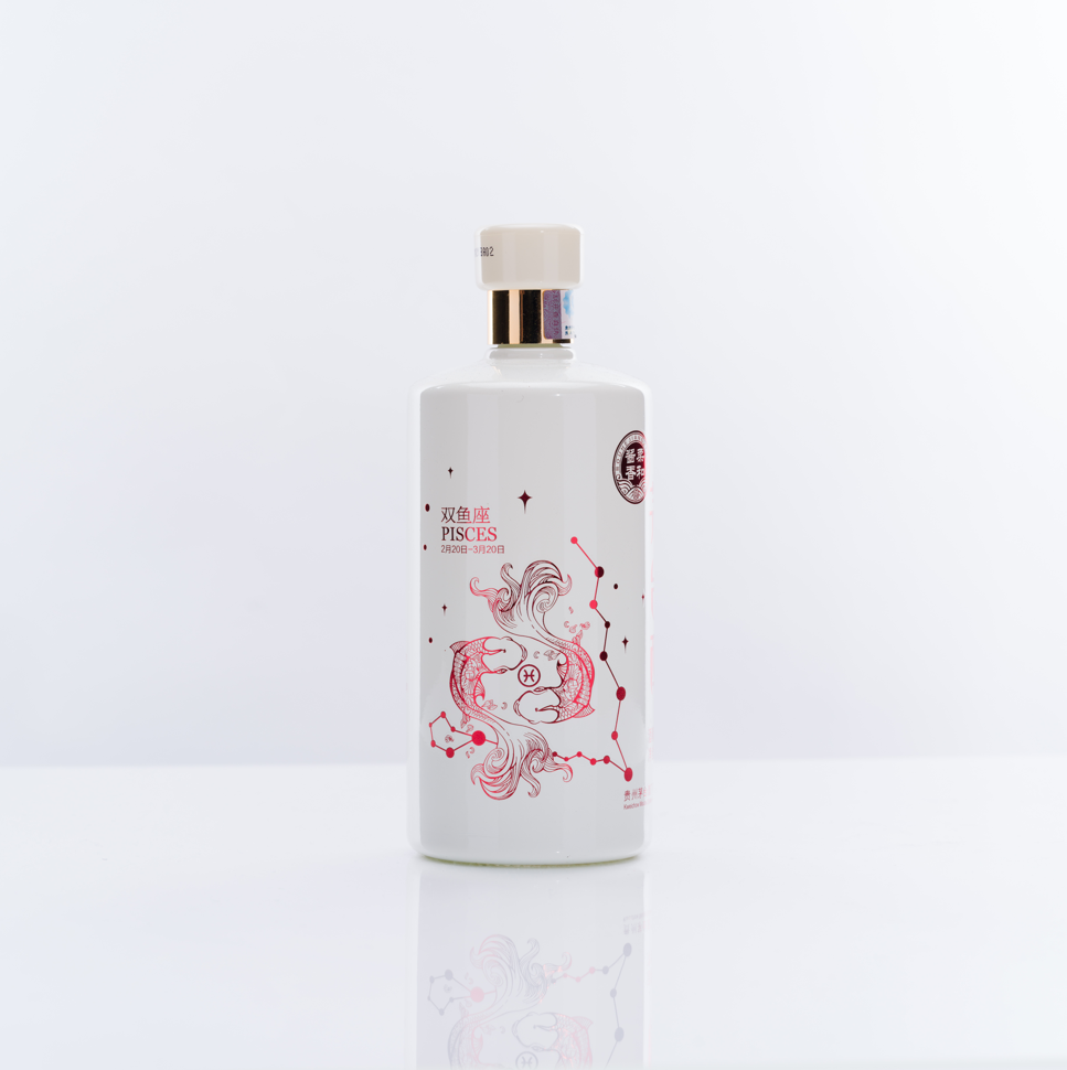 茅台醇 魚座 12星座 アルコール53度 375ml 中国白酒 醤香型 正規品