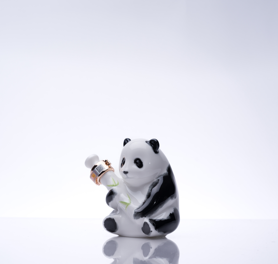 五粮液 パンダ熊猫 125ml アルコール52度 グラス付 箱付 中国白酒 濃香型 正規品
