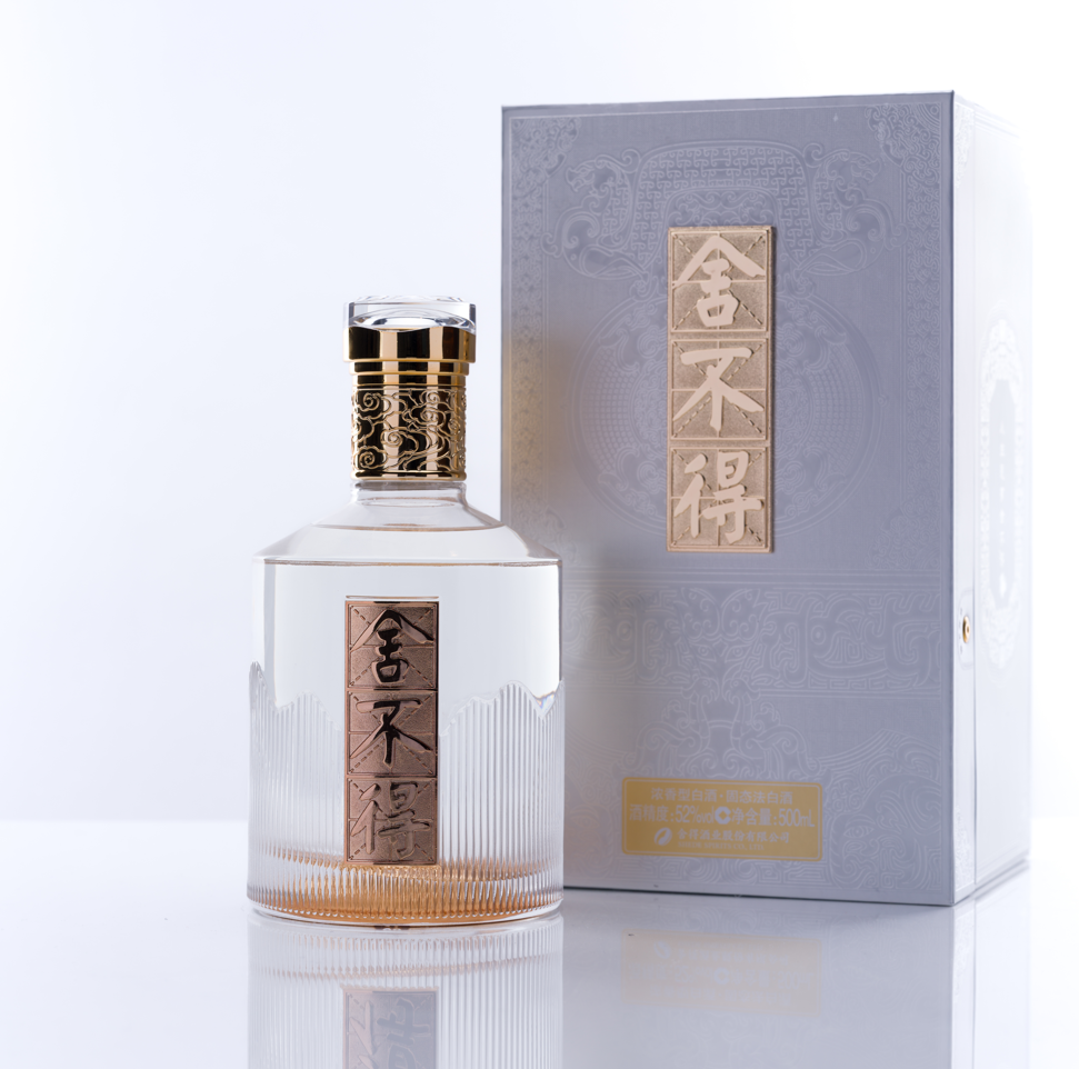 舎不得 金蓋 アルコール52度 500ml 中国酒 白酒 濃香型 舎得 正規品