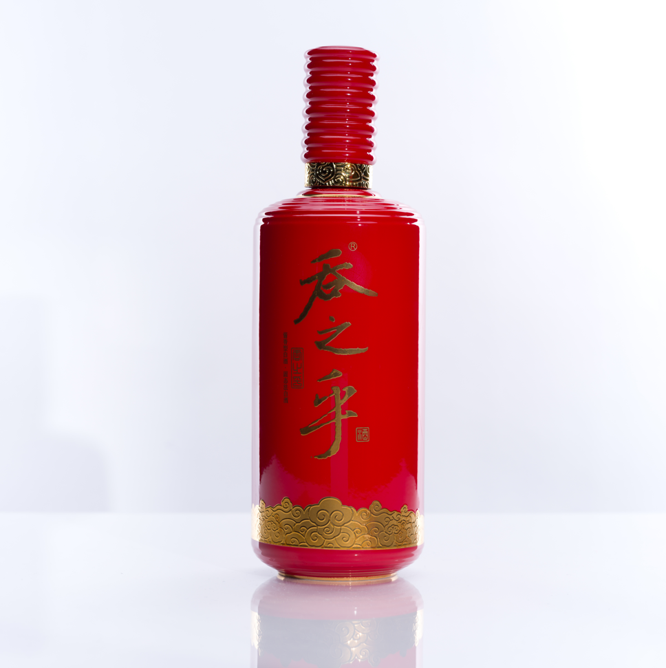 呑之乎(醤香・赤) 500ml アルコール53度 中国酒 白酒 舍得 正規品