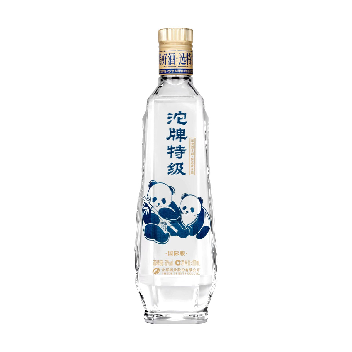 沱牌パンダ 100ml 1本 沱牌熊猫酒 アルコール50度 中国酒 白酒 濃香型 正規品
